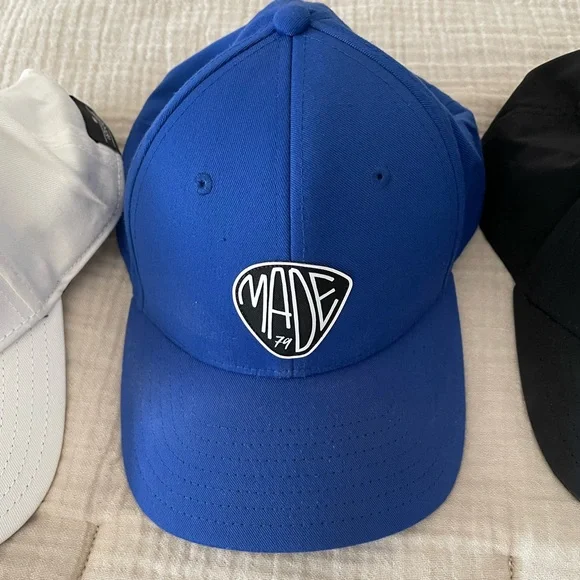 Bundle lot three taylormade golf hats good condition no course logos OSFA - Picture 3 of 6